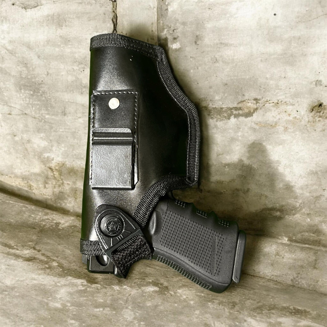 Premium Cow Leather IWB Concealed Holster with Soft Lining