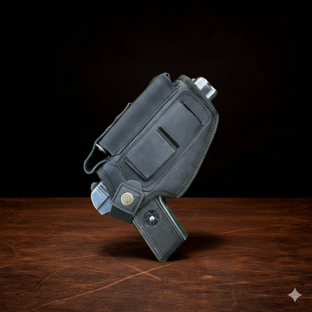 3 in 1 deal elastic belt + inner outer pistl pouch with free cleaning kit