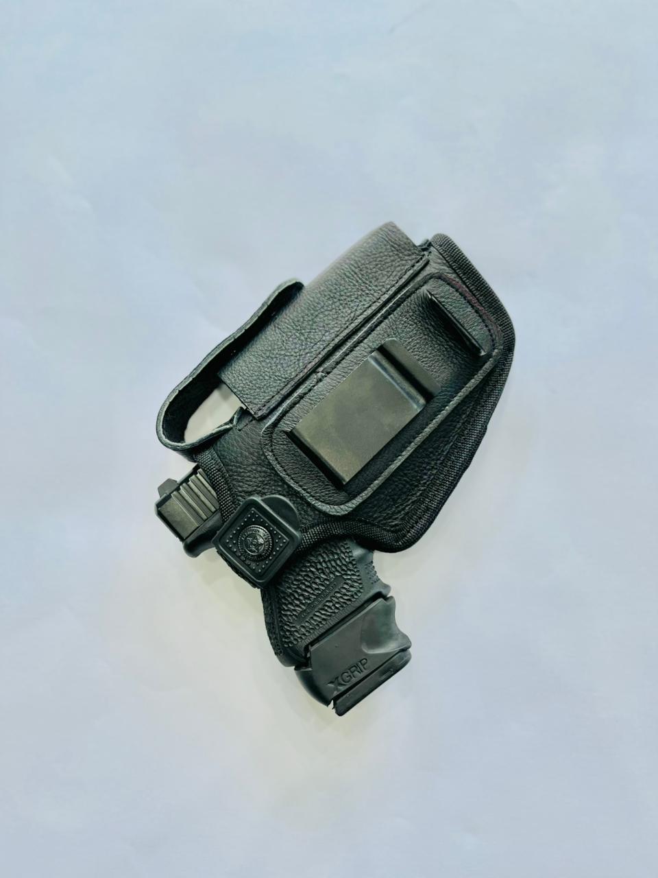 parachute camo belt + in out pistl pouch